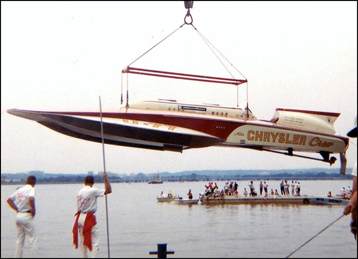 Chrysler crew hydroplane