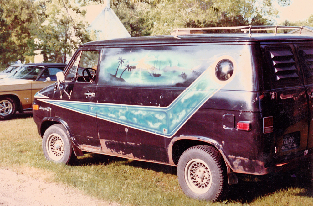 Phil Spruit 1975 Chevy Van Past Configurations