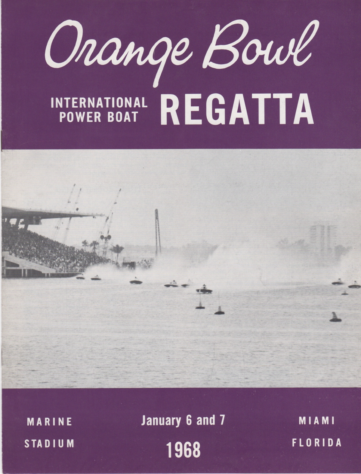 1968 Miami Orange Bowl Regatta